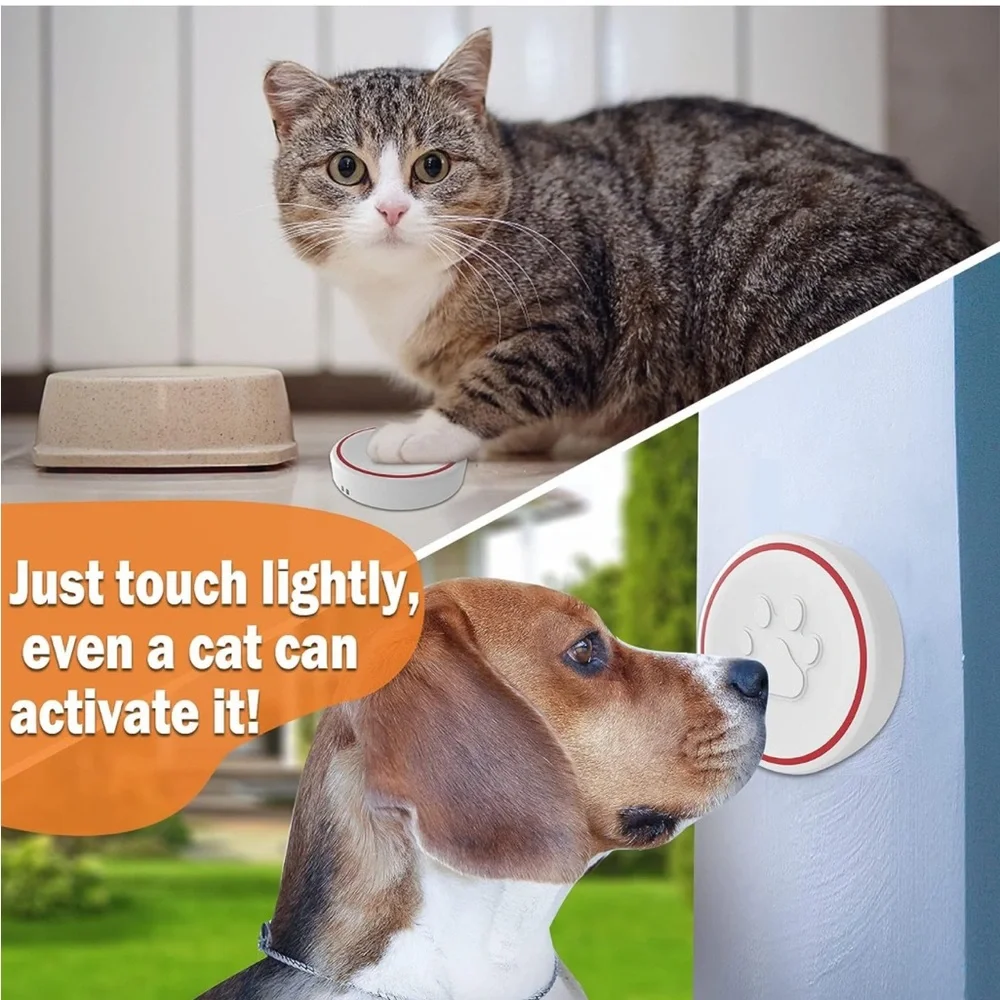 Dog Bell for Potty Training Wireless Doggie Door Bell for Training (NWOT)